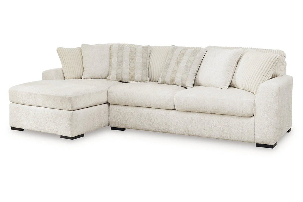CHESSINGTON IVORY 2-PIECE LAF CHAISE SECTIONAL