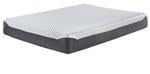10 Inch Chime Elite White/Blue Twin Memory Foam Mattress in a box - M67311 - Gate Furniture
