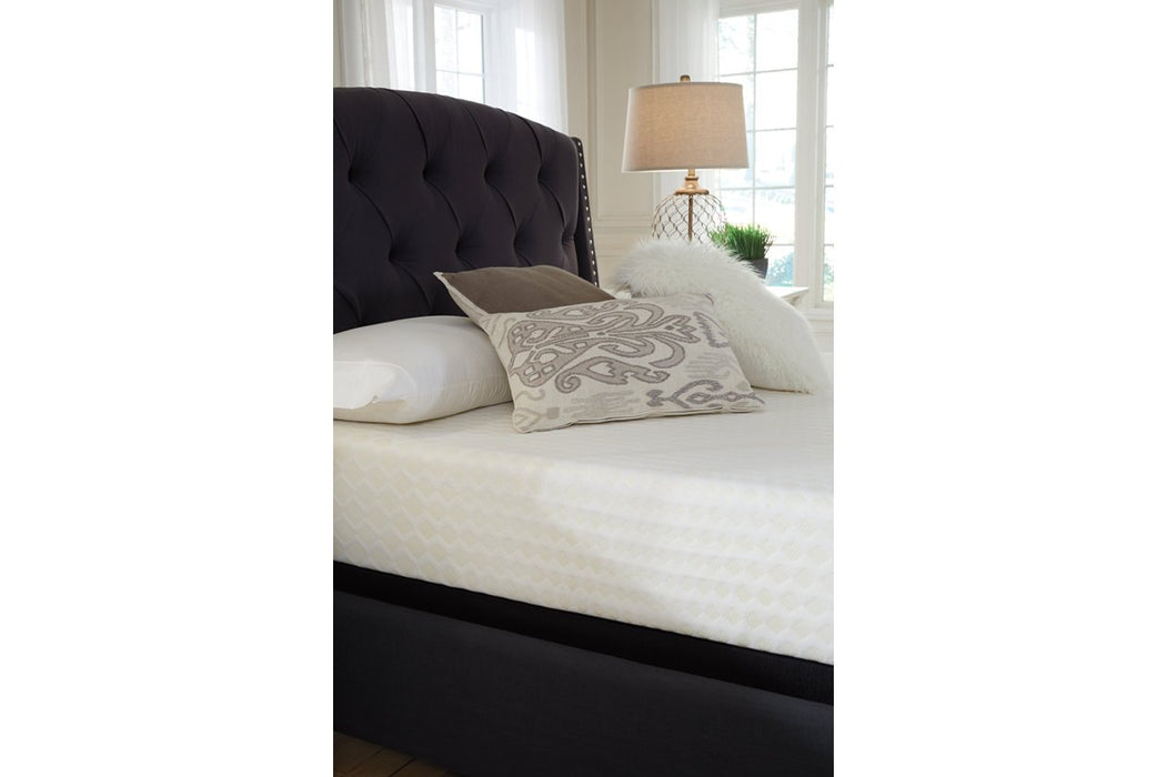10 Inch Chime Memory Foam White King Mattress in a Box - M69941 - Gate Furniture