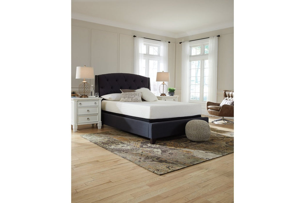 10 Inch Chime Memory Foam White Queen Mattress in a Box - M69931 - Gate Furniture