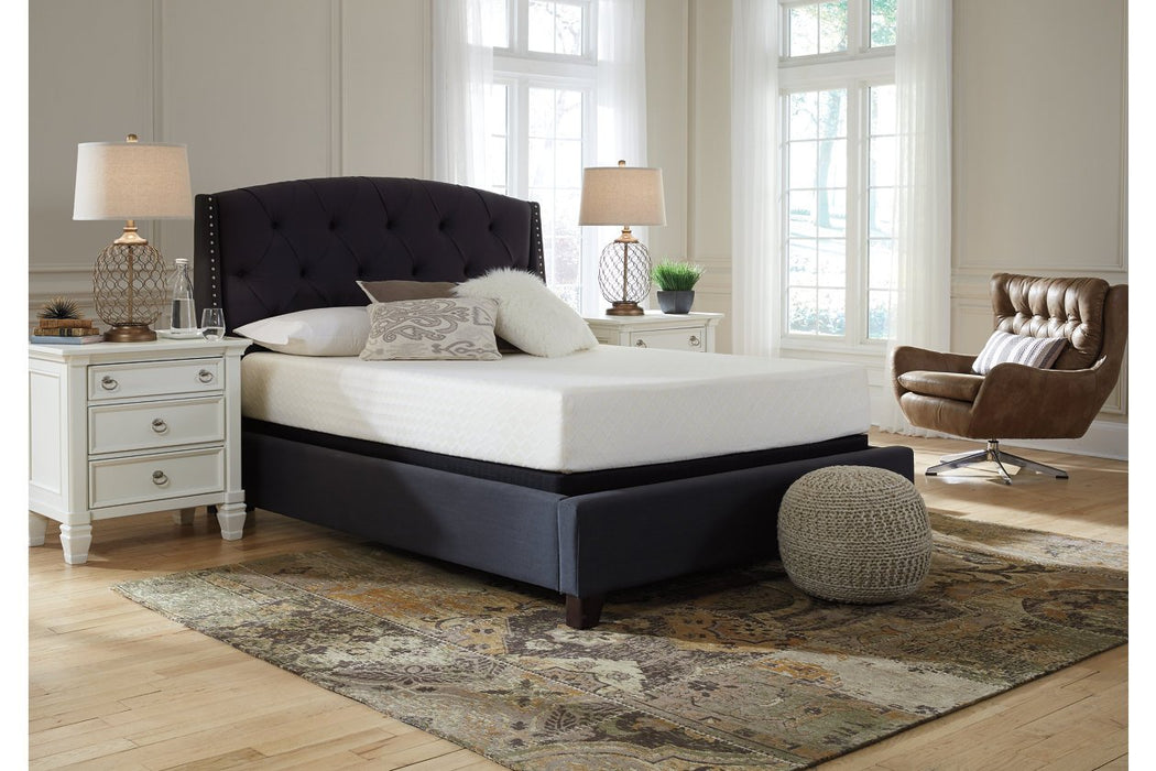 10 Inch Chime Memory Foam White Twin Mattress in a Box - M69911 - Gate Furniture