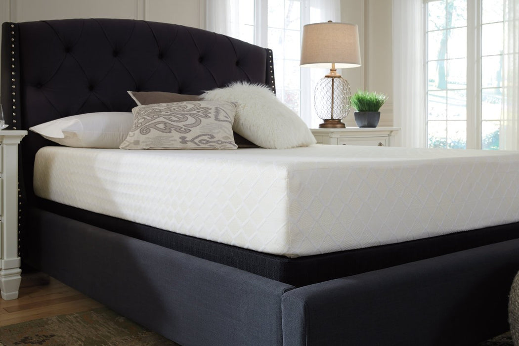 10 Inch Chime Memory Foam White Twin Mattress in a Box - M69911 - Gate Furniture
