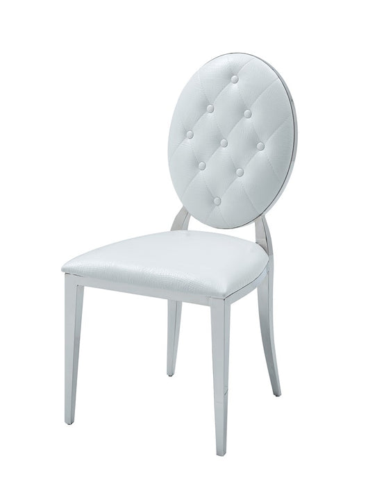 110 Side Chair White - i22237 - In Stock Furniture