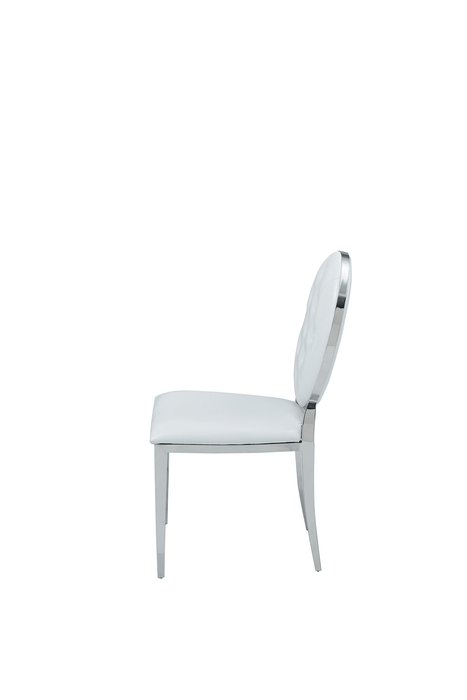 110 Side Chair White - i22237 - In Stock Furniture
