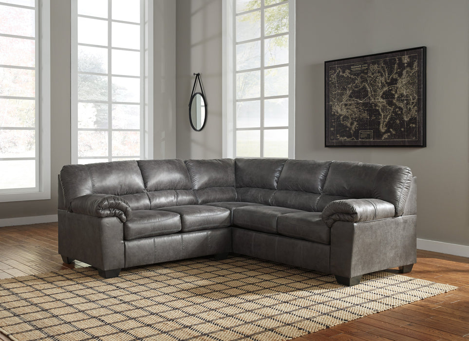 Bladen Slate 2-Piece RAF Sectional
