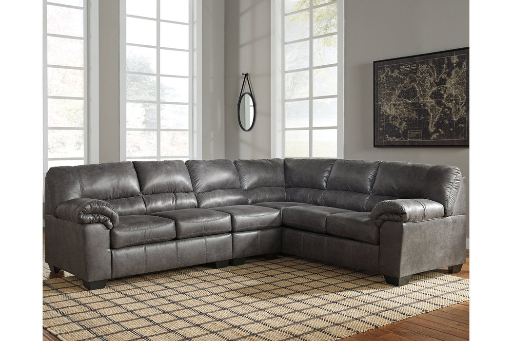 Bladen Slate 3-Piece RAF Sectional