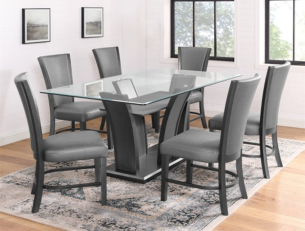 Camelia Dining Table Glass Top