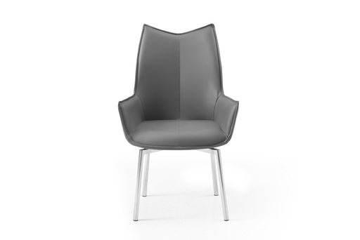 1218 Swivel Dining Chair Dark Grey - i36557 - In Stock Furniture
