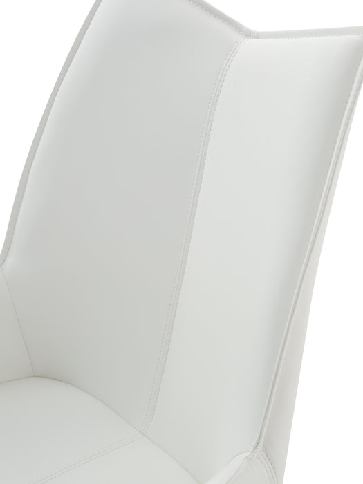 1218 Swivel Dining Chair White - i30924 - In Stock Furniture