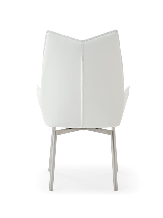 1218 Swivel Dining Chair White - i30924 - In Stock Furniture