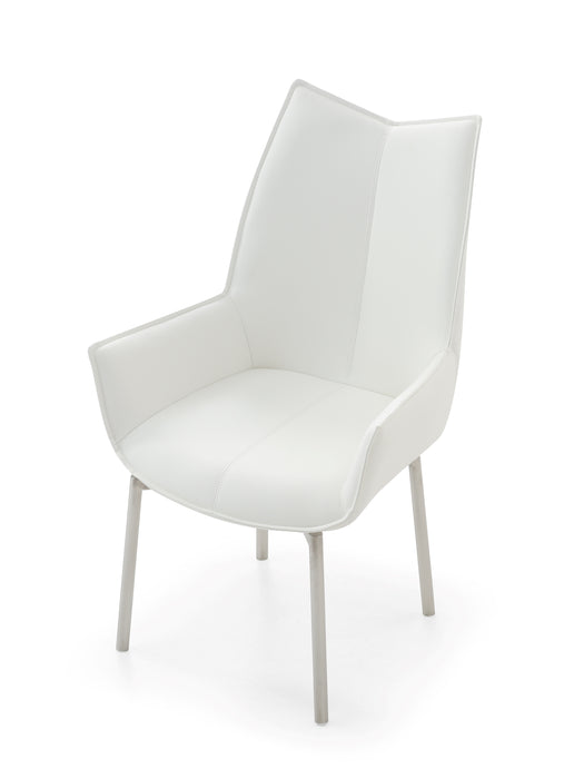 1218 Swivel Dining Chair White - i30924 - In Stock Furniture