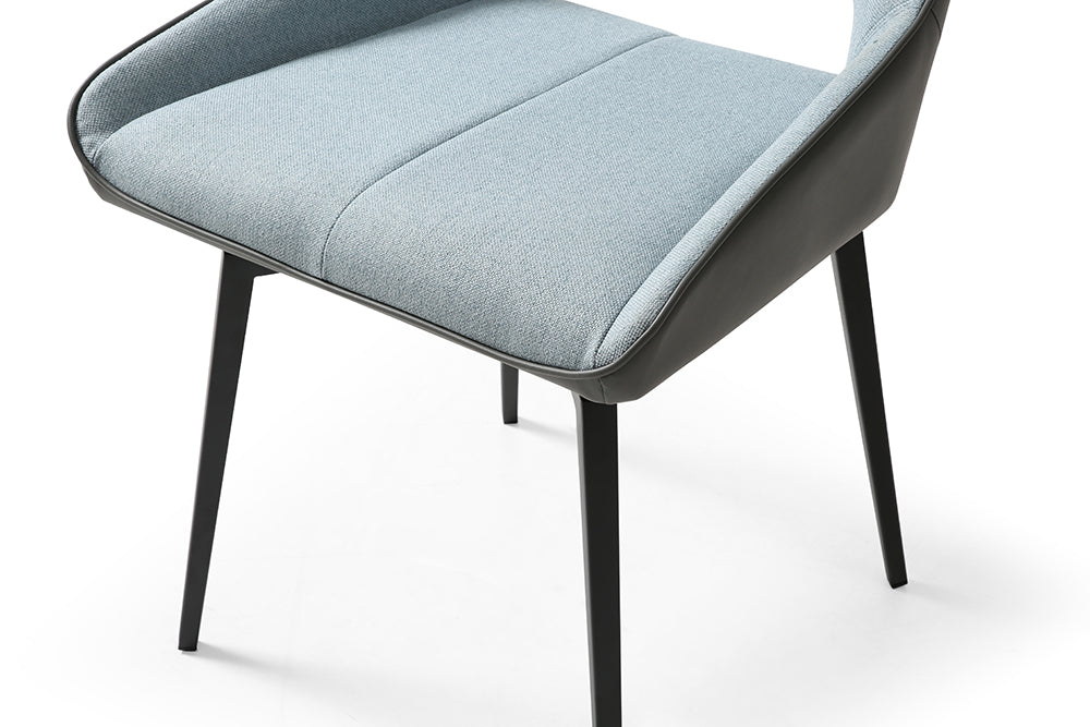 1239 Swivel Dining Chair Blue/Dark - i36552 - In Stock Furniture