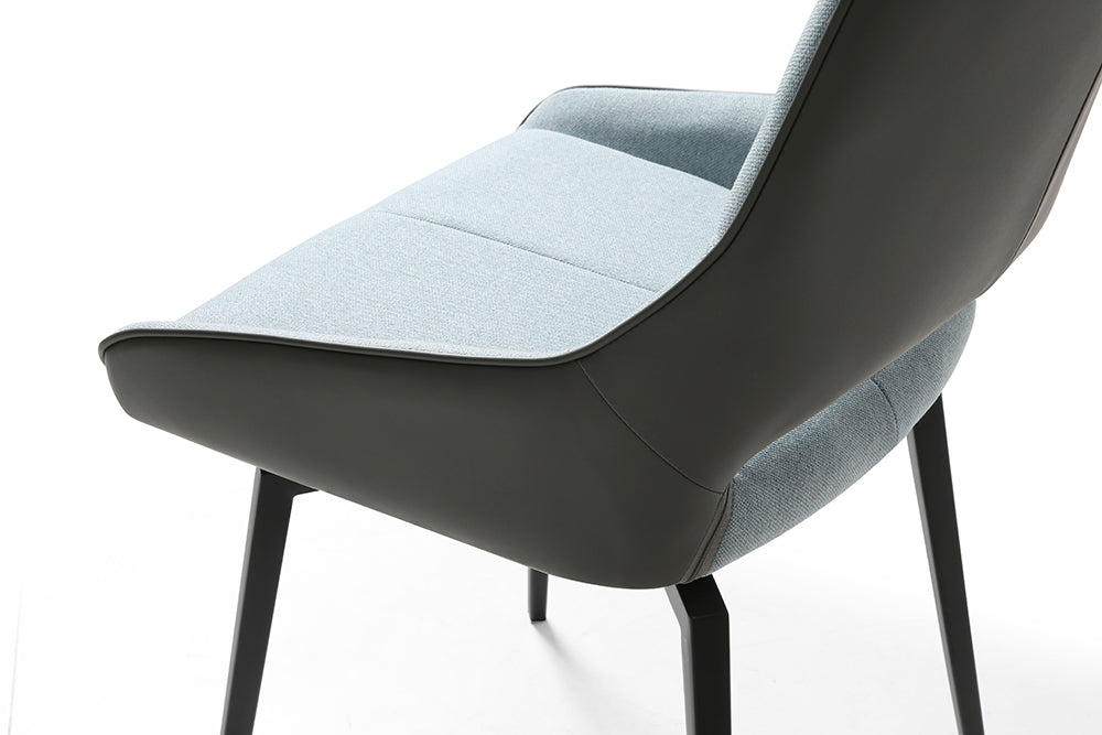 1239 Swivel Dining Chair Blue/Dark - i36552 - In Stock Furniture