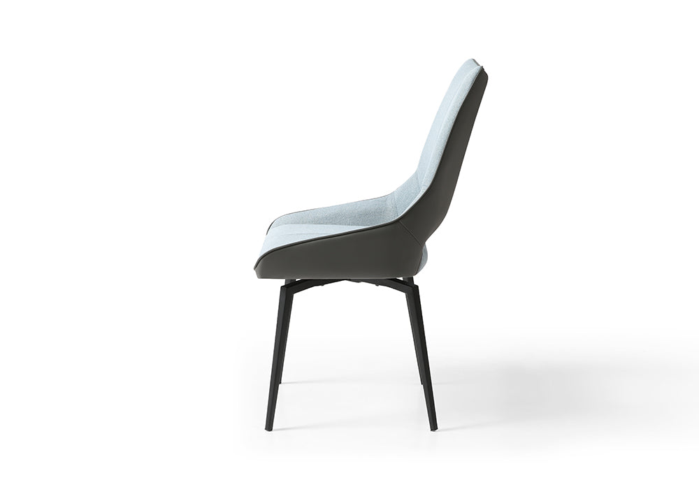 1239 Swivel Dining Chair Blue/Dark - i36552 - In Stock Furniture