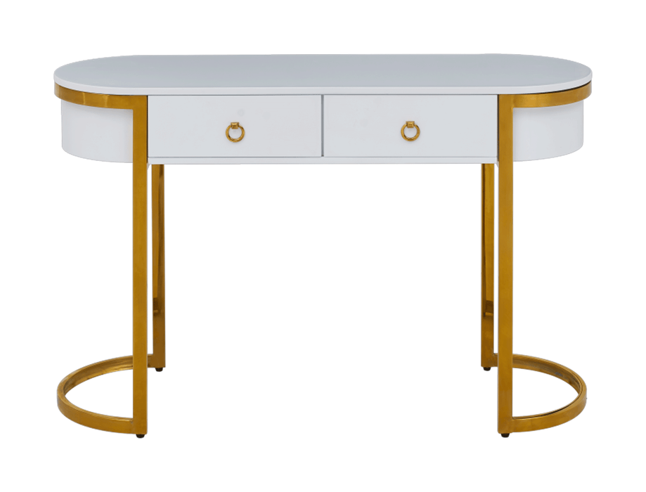 131 Gold Marble Dining Set - Gate Furniture