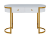 131 Gold Marble Dining Set - Gate Furniture