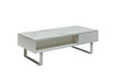 1388 Coffee Table W/ Storage White - i34873 - In Stock Furniture