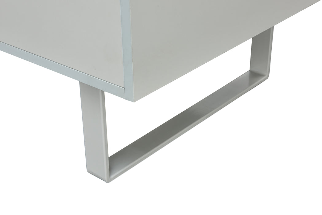1388 Coffee Table W/ Storage White - i34873 - In Stock Furniture
