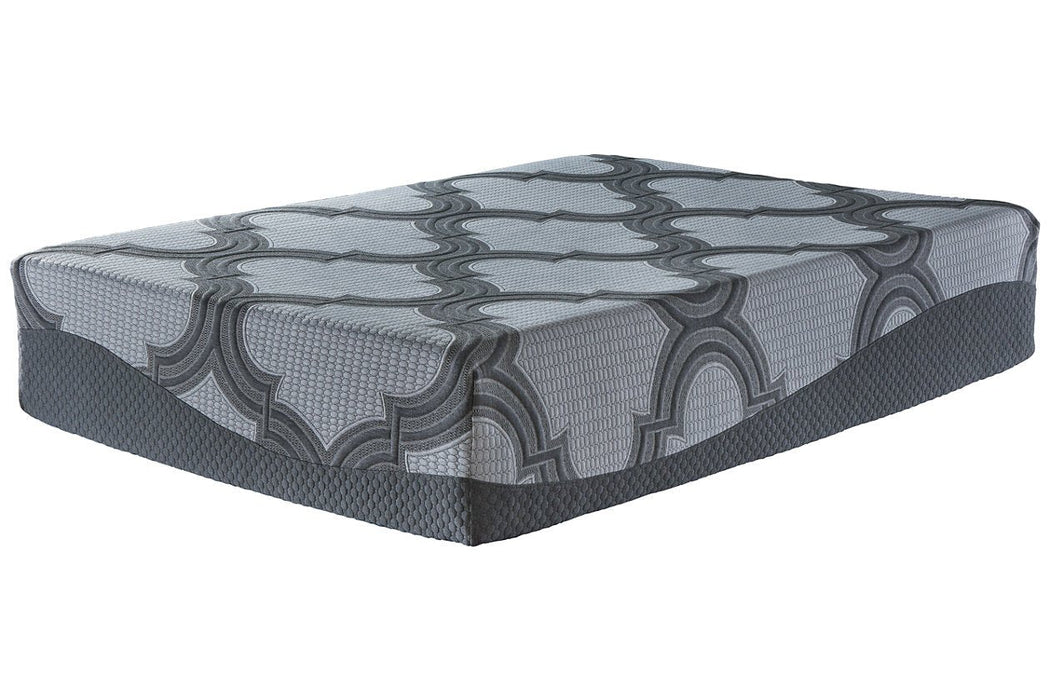 14 Inch Ashley Hybrid Gray Queen Mattress - M62931 - Gate Furniture