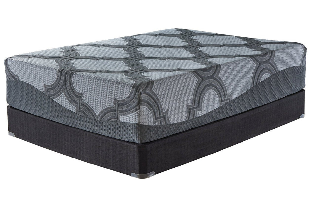 14 Inch Ashley Hybrid Gray Queen Mattress - M62931 - Gate Furniture