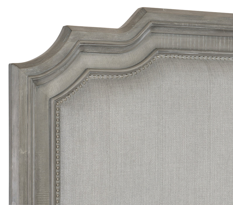 Colchester Gray Upholstered Panel Bedroom Set