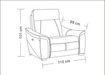 1705 Light-Grey With Electric Recliners Set - Gate Furniture