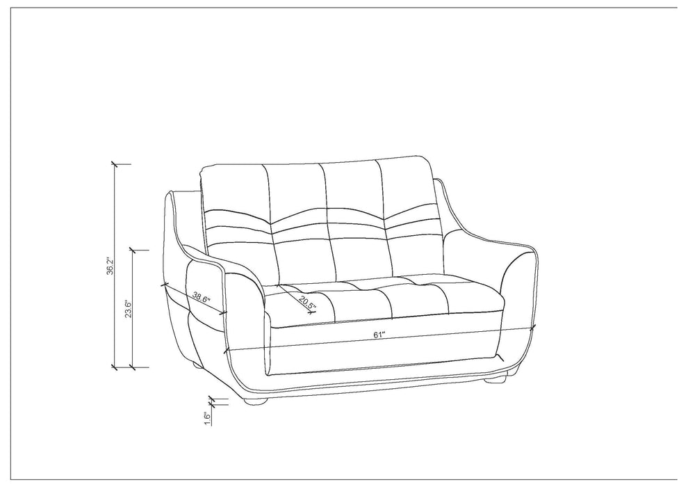 2088 Living Room Set - Gate Furniture