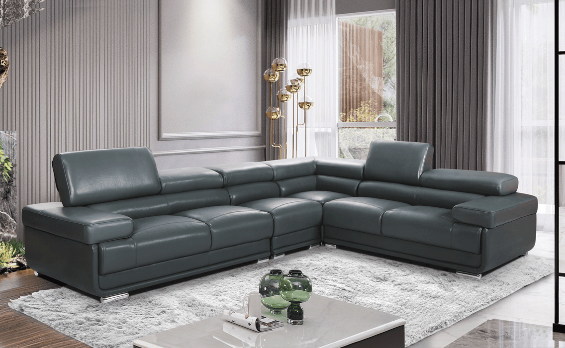 2119 Sectional Dark Grey - i27342 - Gate Furniture