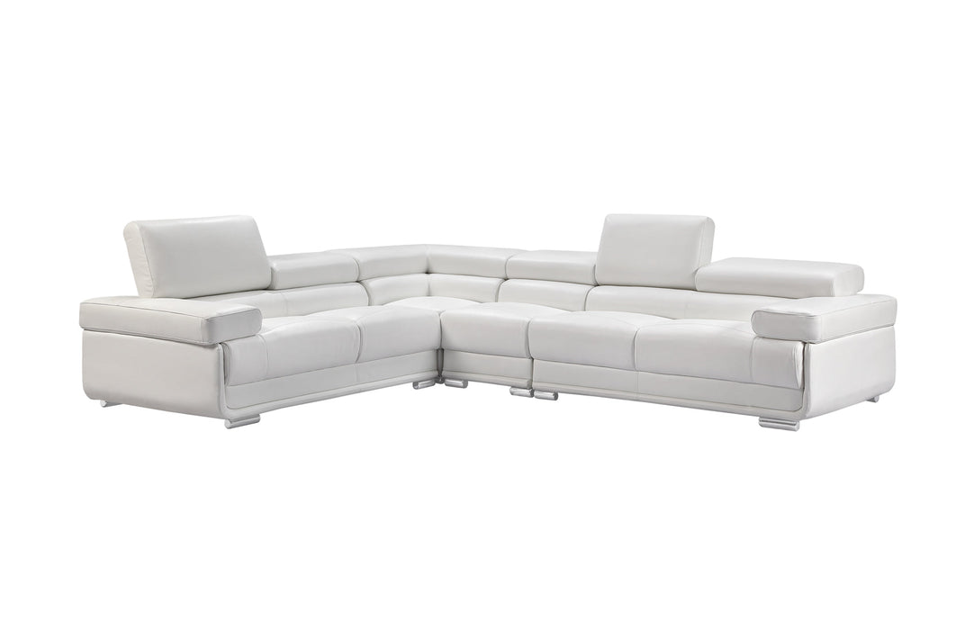 2119 Sectional White - i21830 - Gate Furniture