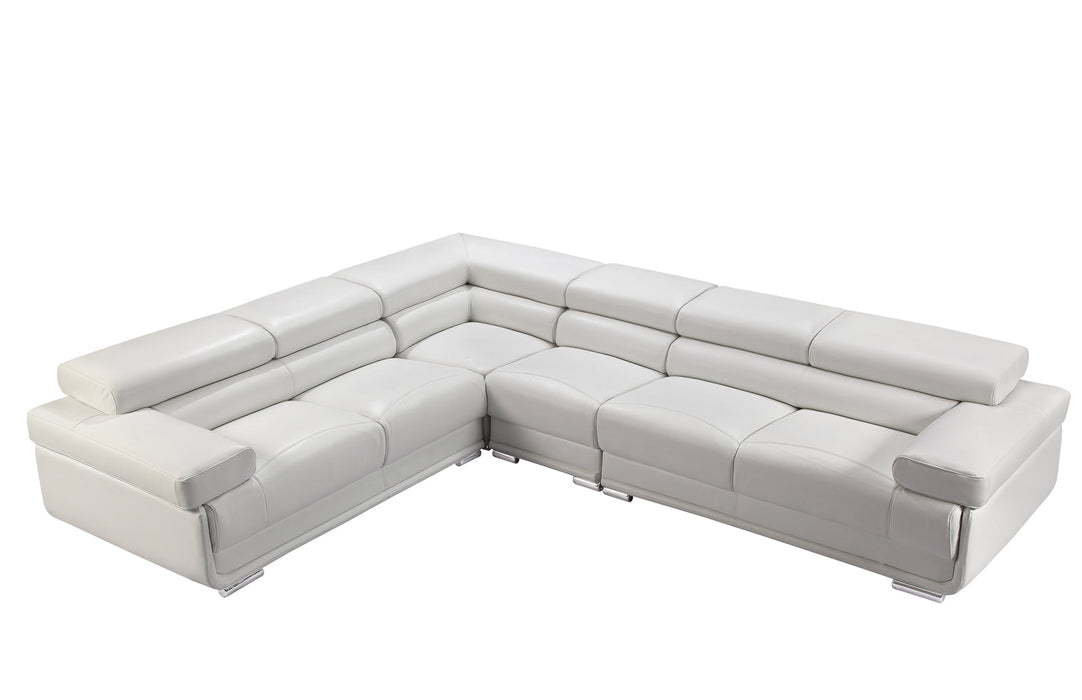 2119 Sectional White - i21830 - Gate Furniture