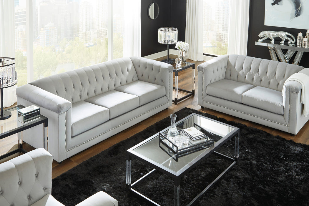 Josanna Gray Living Room Set