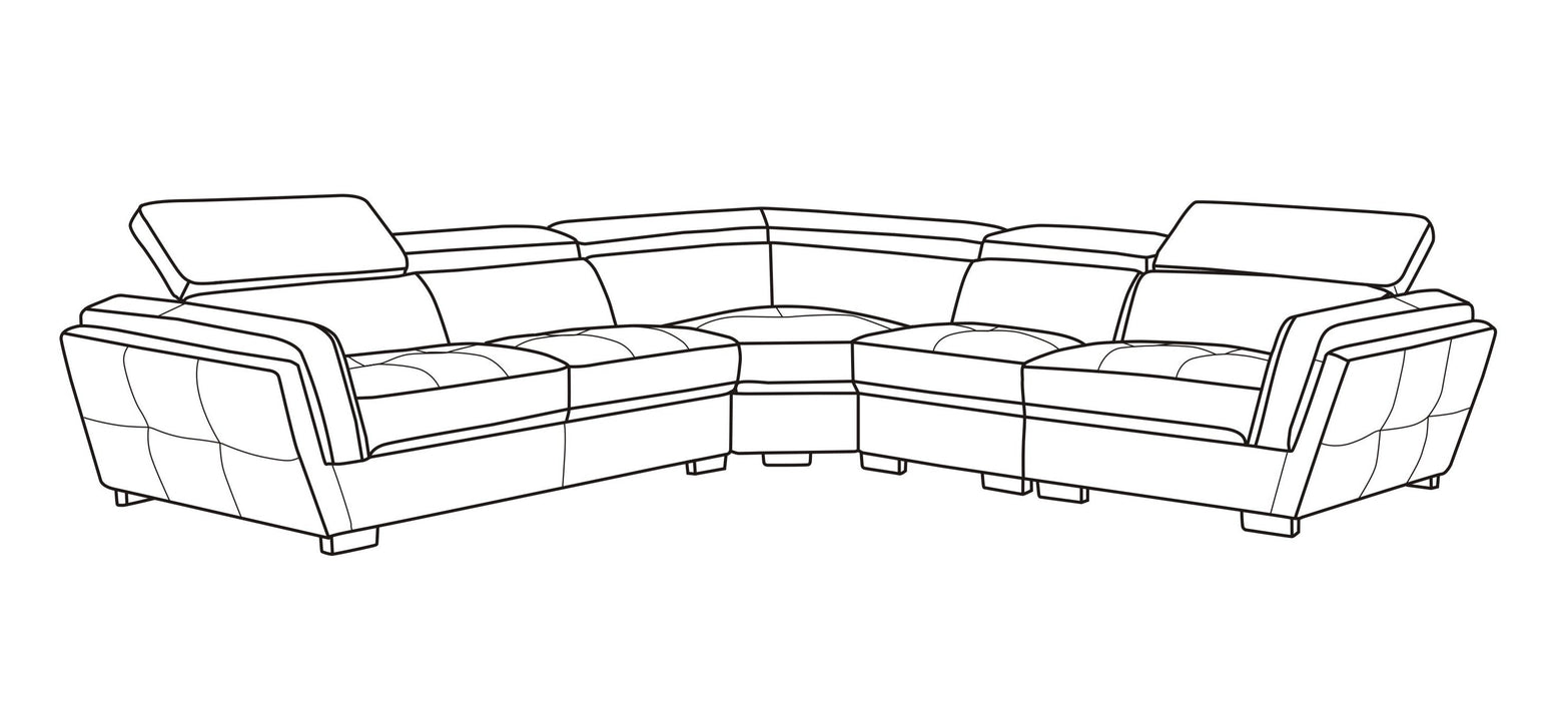 2566 Sectional - i21819 - Gate Furniture