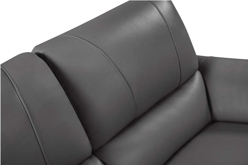 2934 Dark Grey W/ Electric Recliners Set - In Stock Furniture