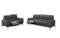 2934 Dark Grey W/ Electric Recliners Set - In Stock Furniture