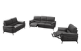 2934 Dark Grey W/ Electric Recliners Set - In Stock Furniture