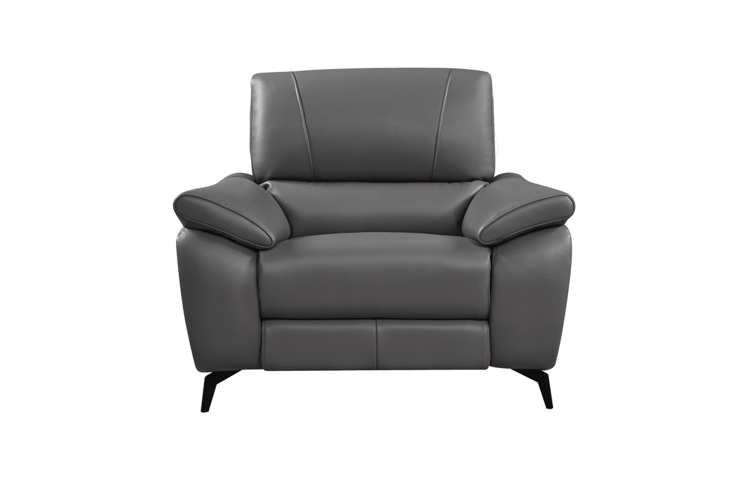 2934 Dark Grey W/ Electric Recliners Set - In Stock Furniture
