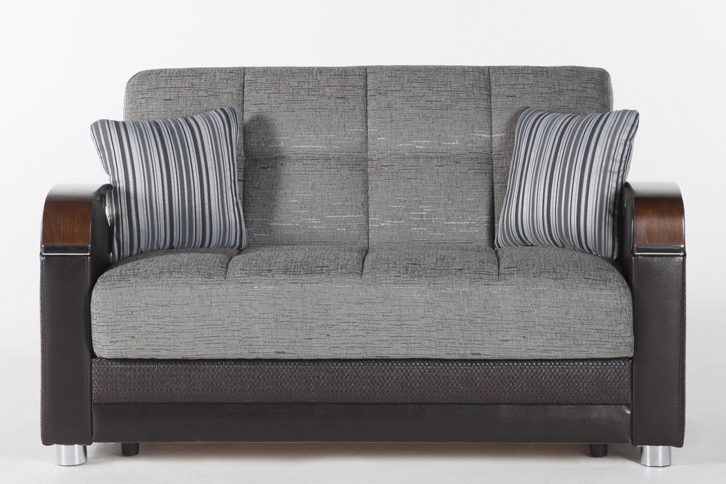 Luna Fulya Gray Living Room Sleeper Set