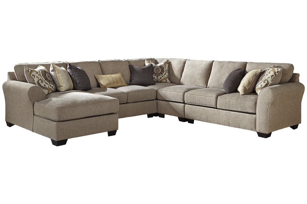 Pantomine Driftwood 5-Piece LAF Sectional