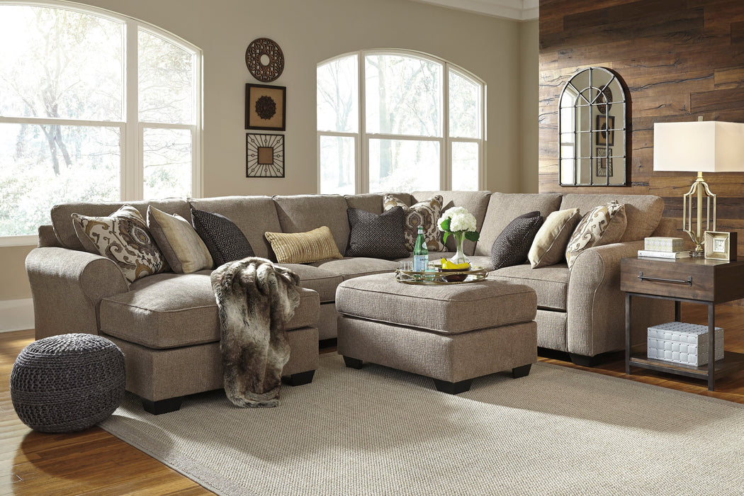 Pantomine Driftwood 4-Piece LAF Sectional