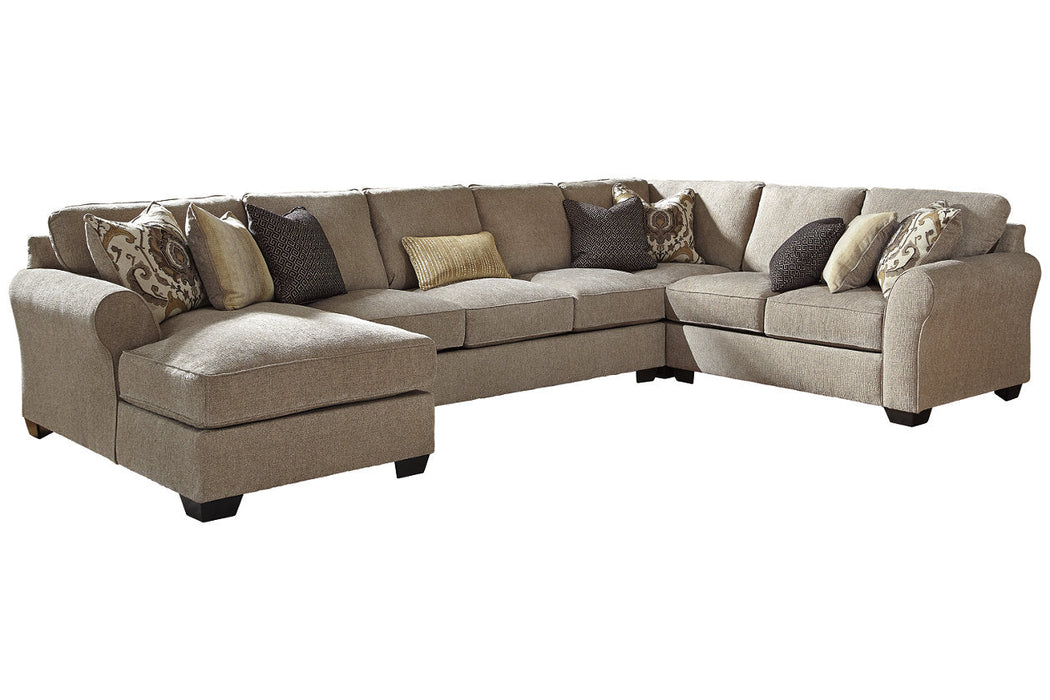 Pantomine Driftwood 4-Piece Large LAF Sectional
