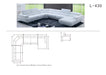 430 Sectional Pure White - i27451 - Gate Furniture