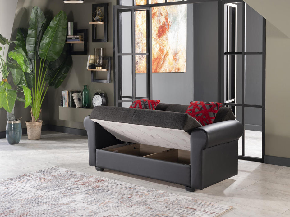 Enea Black Living Room Sleeper Set