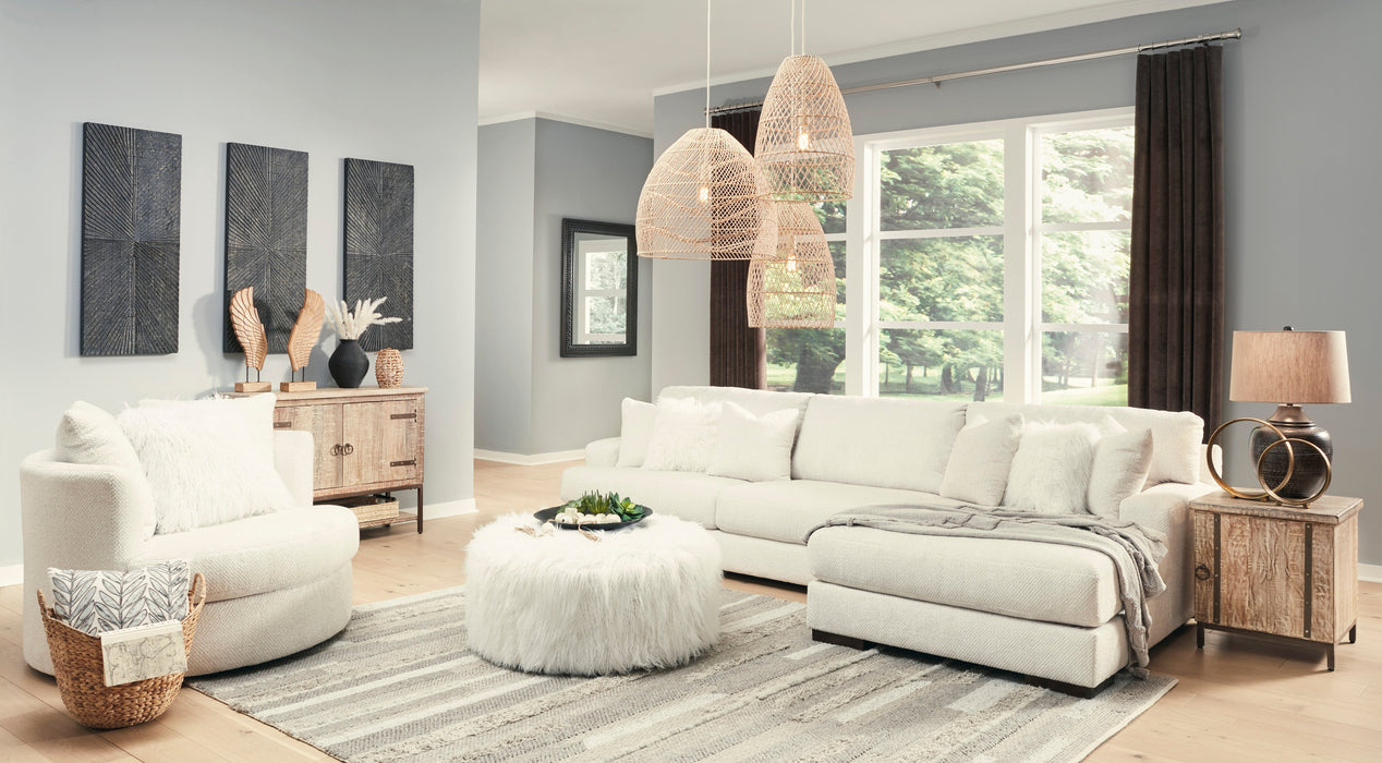 Zada Ivory 2-Piece RAF Sectional