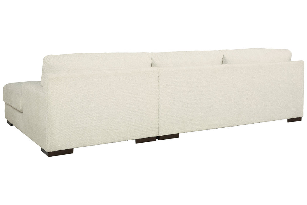 Zada Ivory 2-Piece RAF Sectional