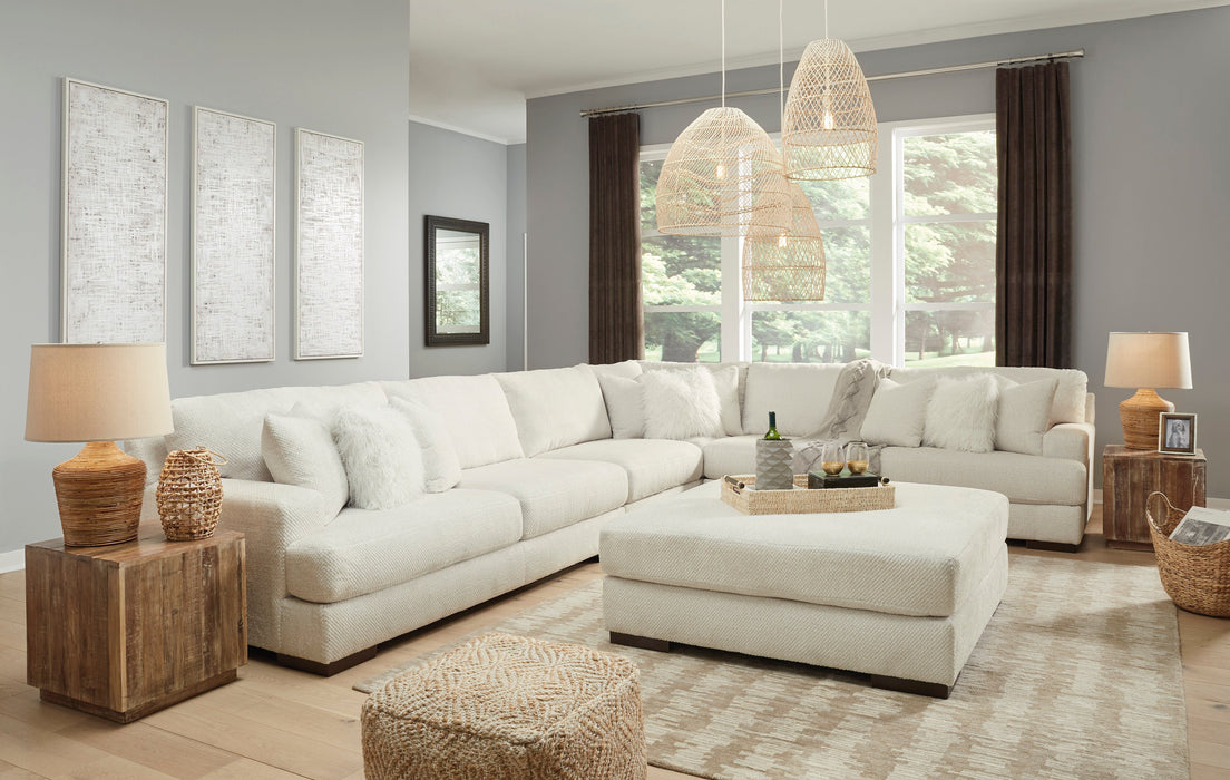Zada Ivory 4-Piece Sectional