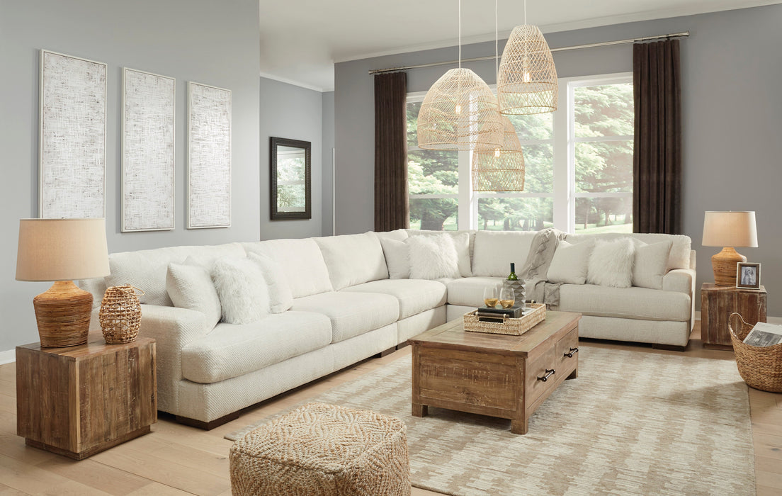 Zada Ivory 4-Piece Sectional