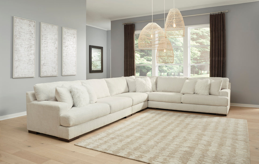 Zada Ivory 4-Piece Sectional
