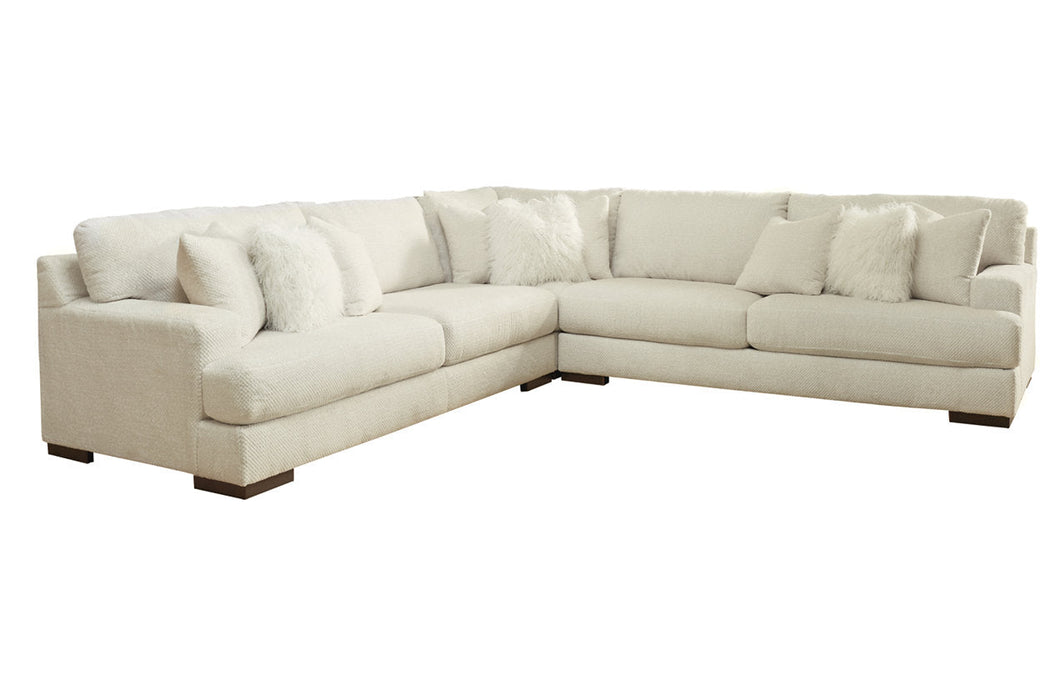 Zada Ivory 3-Piece Sectional