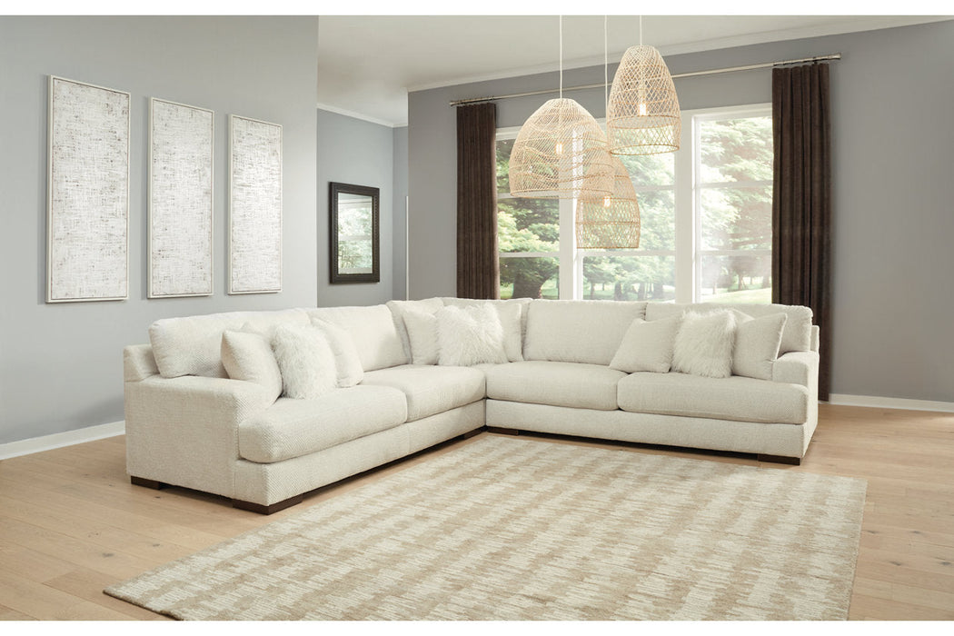 Zada Ivory 3-Piece Sectional