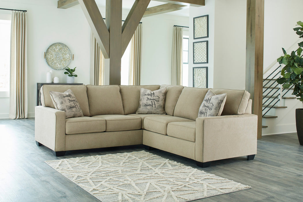 Lucina Quartz 2-Piece LAF Sectional